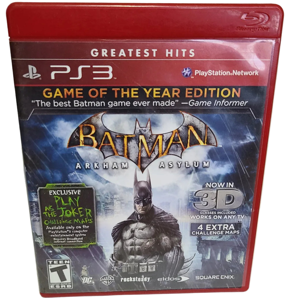 Batman Arkham Asylum GOTY Edition Playstation 3 PS3