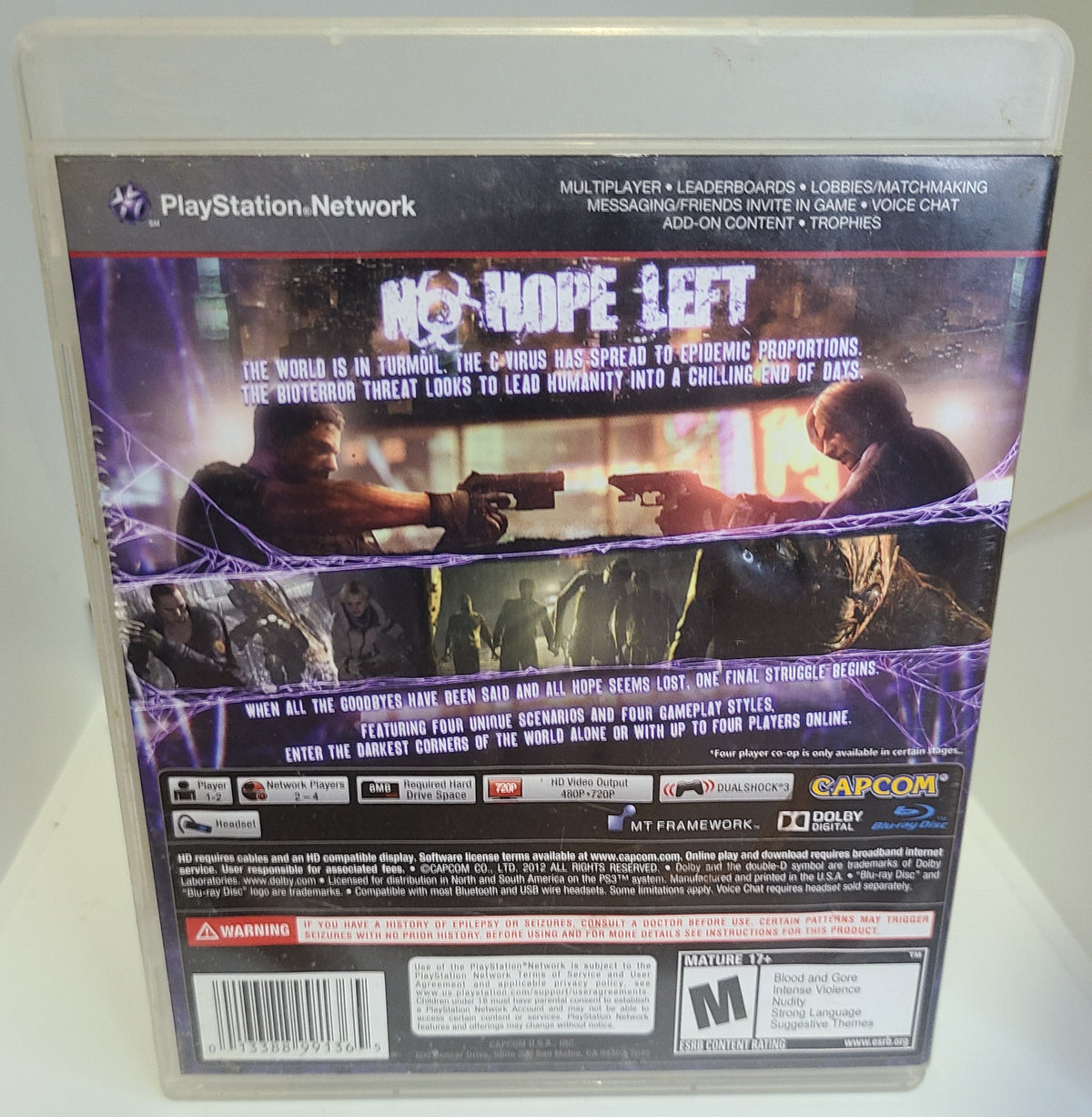 Resident Evil 6  Playstation 3 PS3