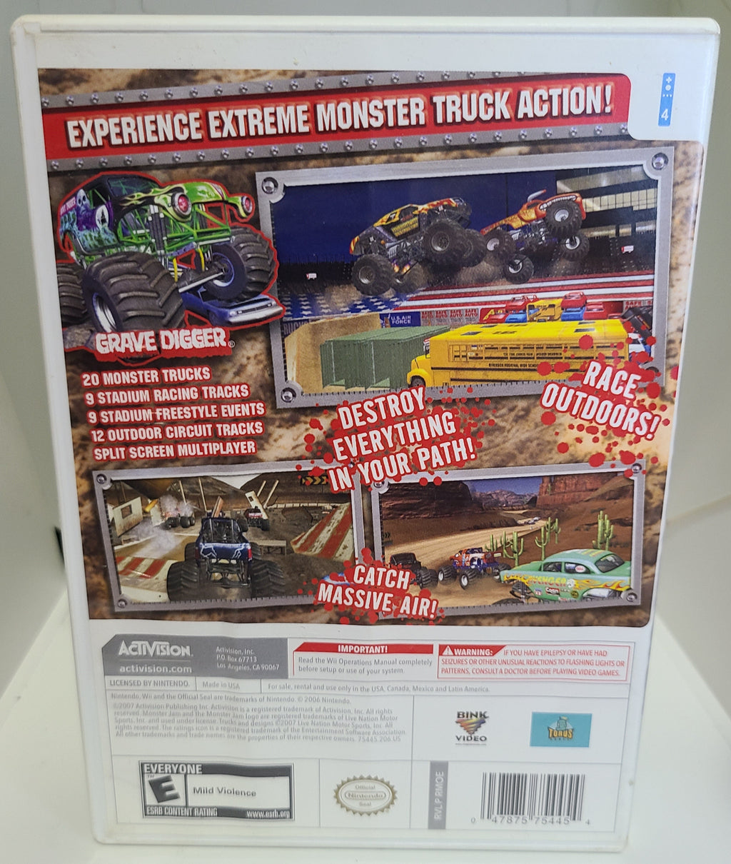 Monster Jam Wii