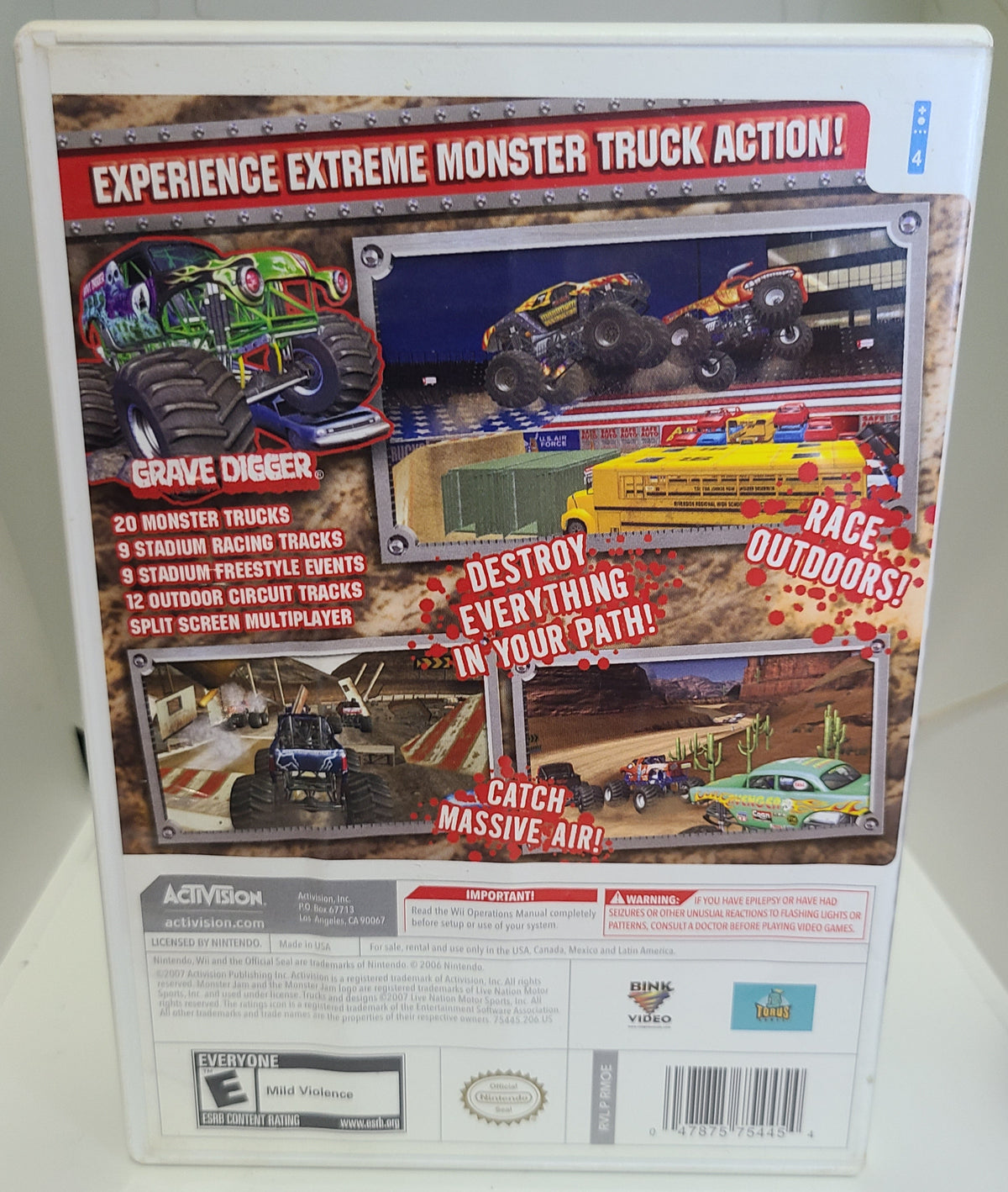 Monster Jam Wii
