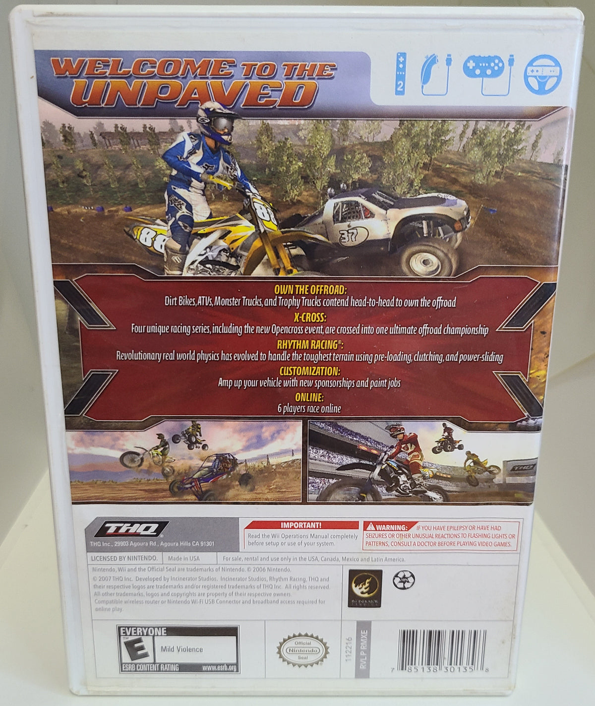 MX vs ATV Untamed Wii