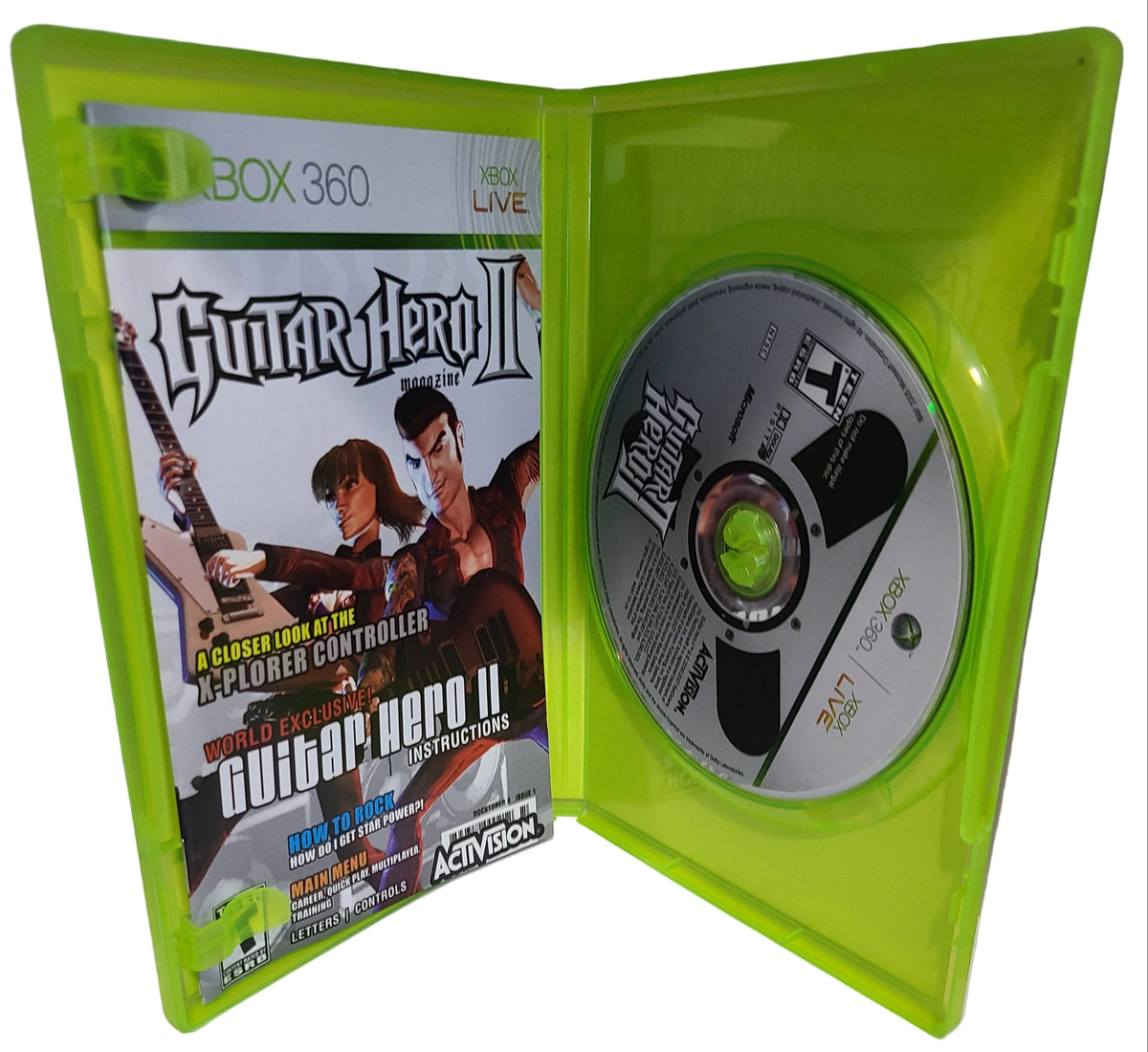 Guitar hero II Xbox 360
