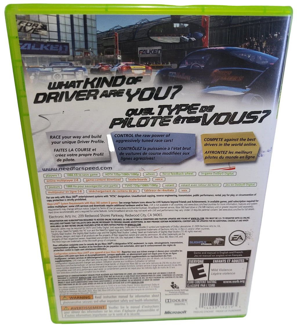 Need For Speed Shift Xbox 360