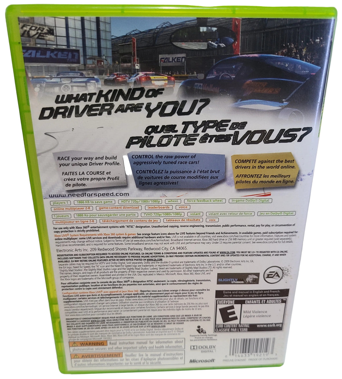 Need For Speed Shift Xbox 360