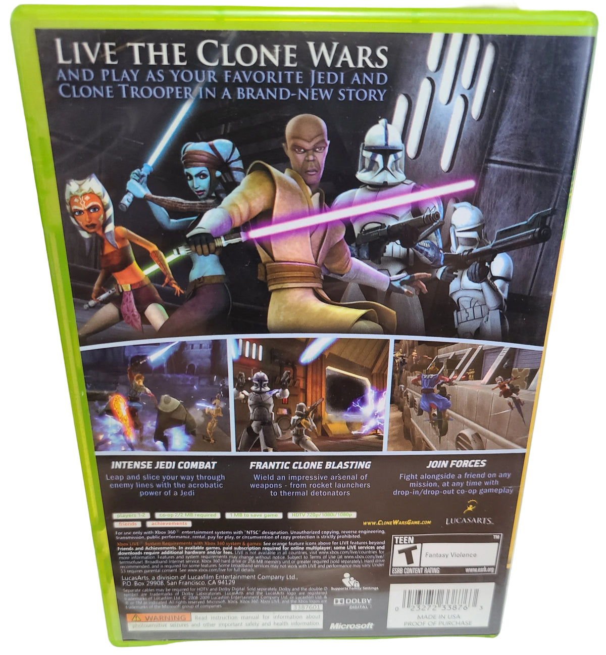 Star Wars The Clone Wars Republic Heroes Xbox 360