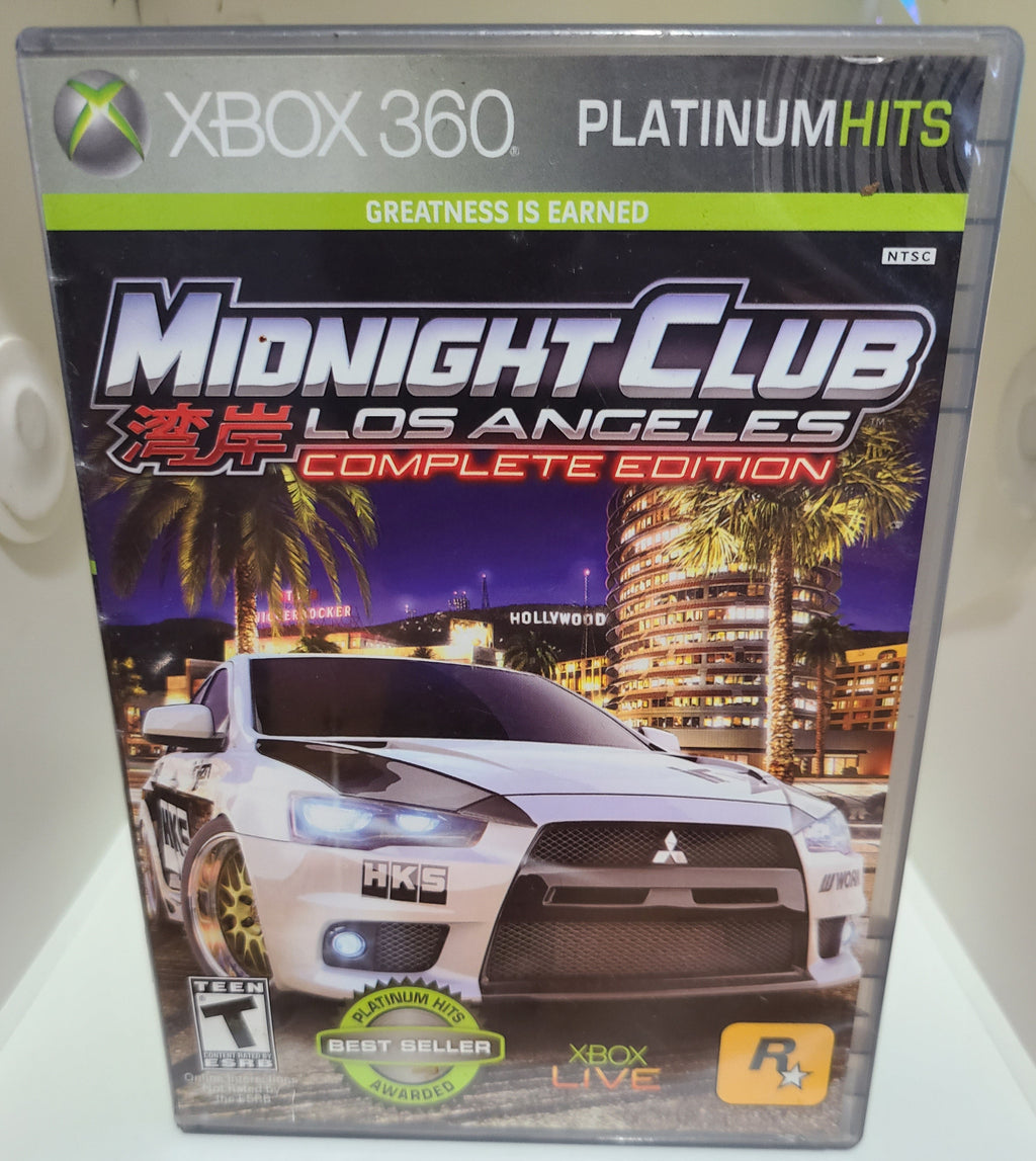 Midnight Club Los Angeles Complete Edition Xbox 360