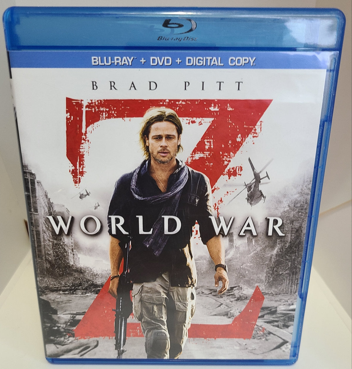 World War Z Blu Ray