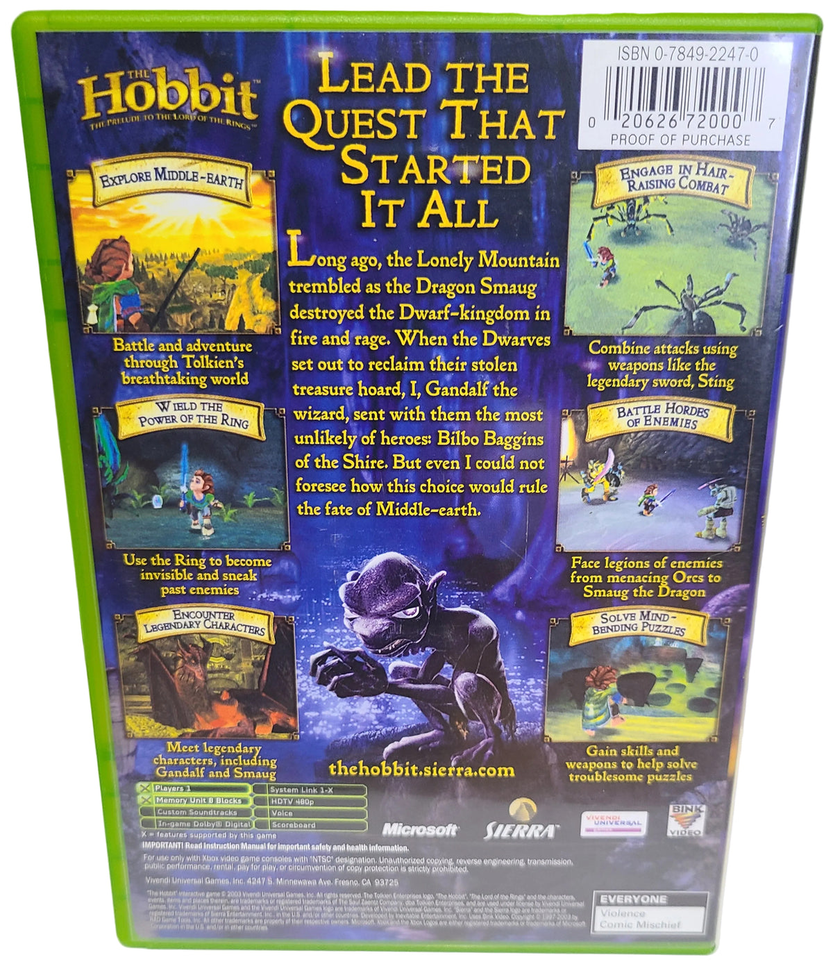 The Hobbit Xbox