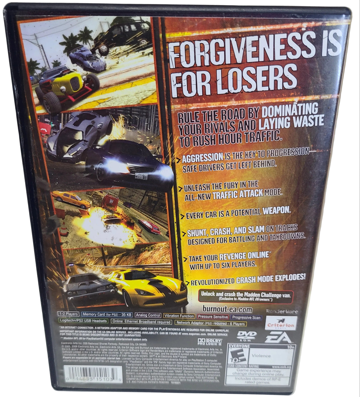 Burnout Revenge Playstation 2 PS2