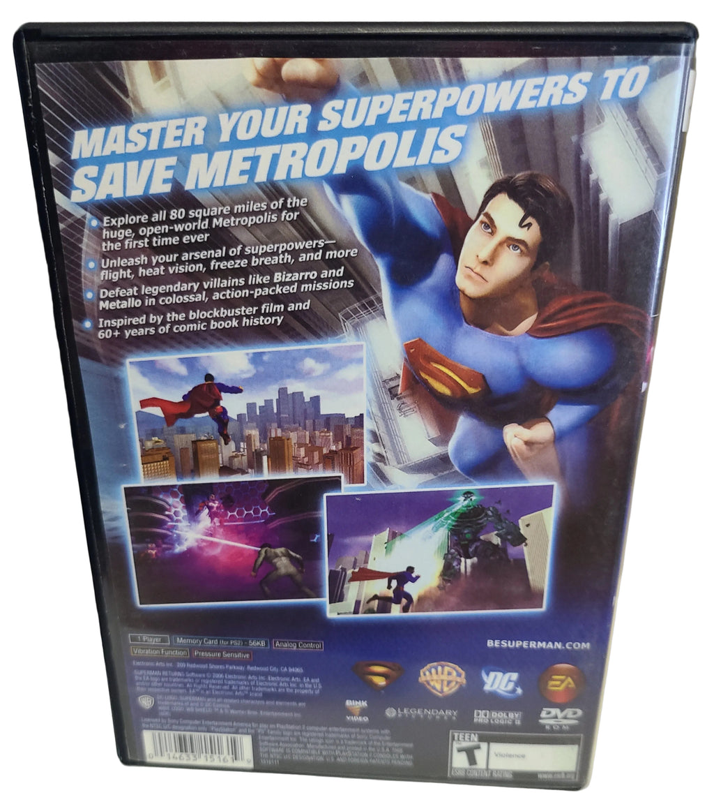 Superman Returns Playstation 2 PS2