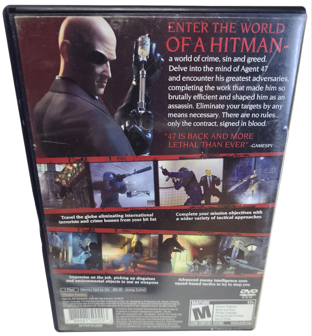 Hitman Contracts Playstation 2 PS2