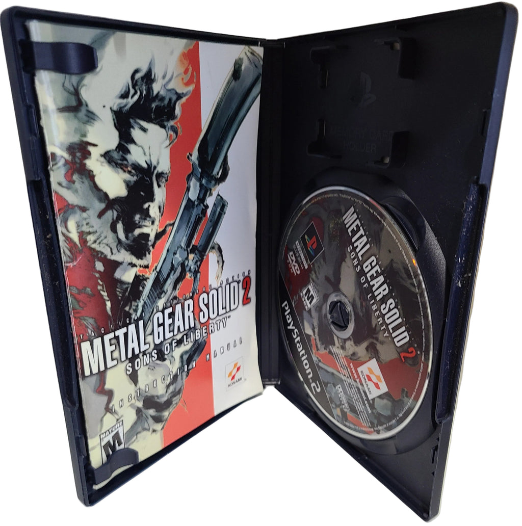 Metal Gear Solid 2 Sons of Liberty Playstation 2 PS2