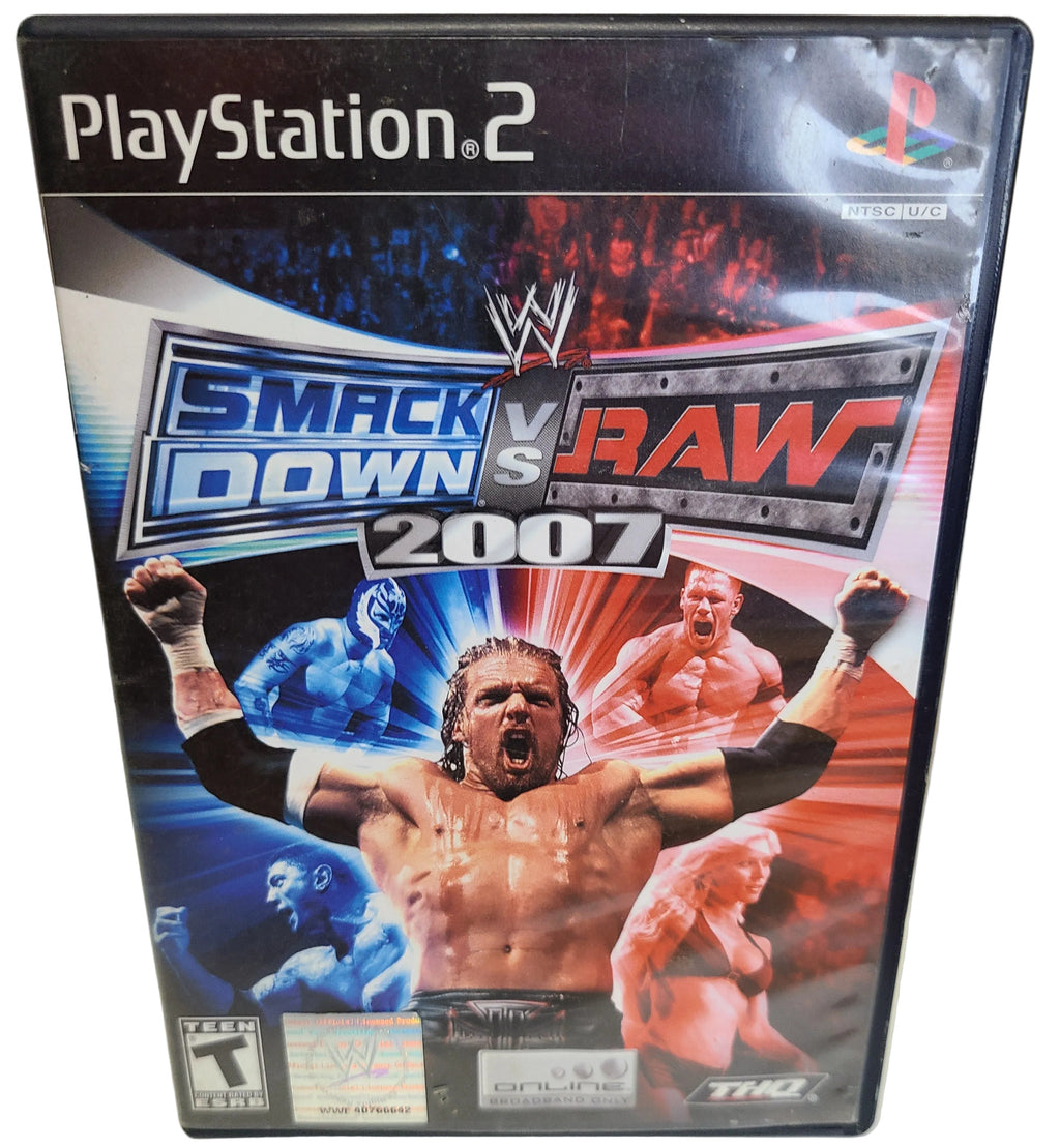 Smackdown vs Raw 2007 Playstation 2 PS2