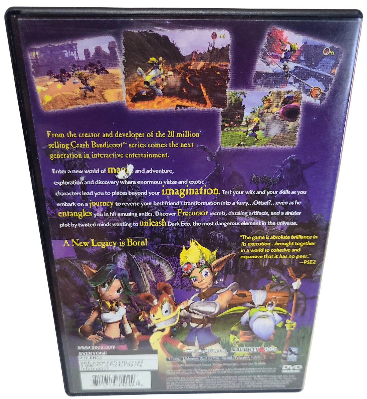 Jak And Daxter The Precursor Legacy Playstation 2 PS2