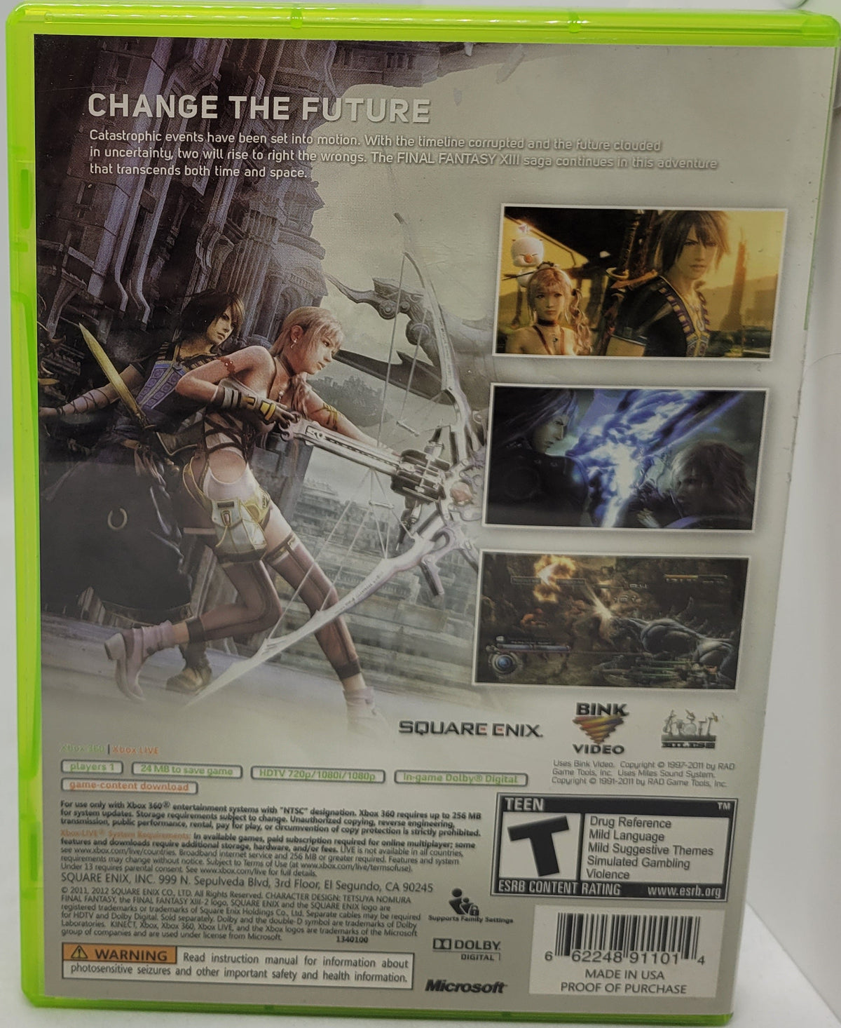 Final Fantasy XIII-2 (Xbox 360)