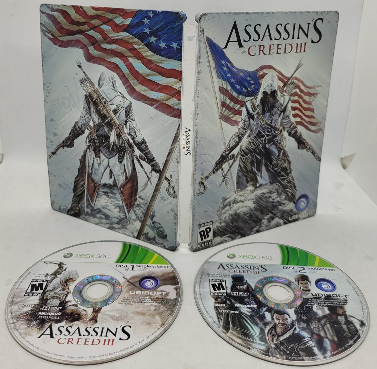 Assassins Creed III Steel Book (Xbox 360)