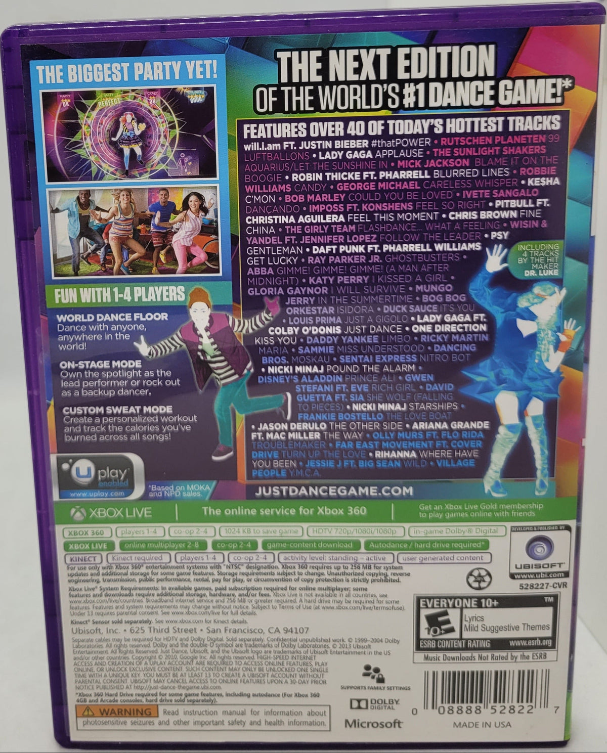 Just Dance  2014 (Xbox 360)