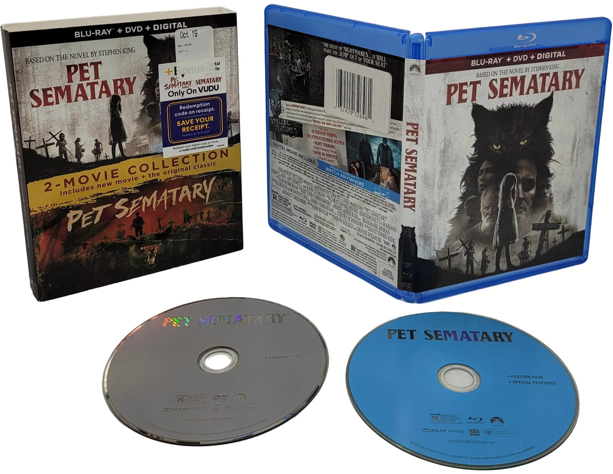 Pet Sematary The New & The original Classic Blu-ray