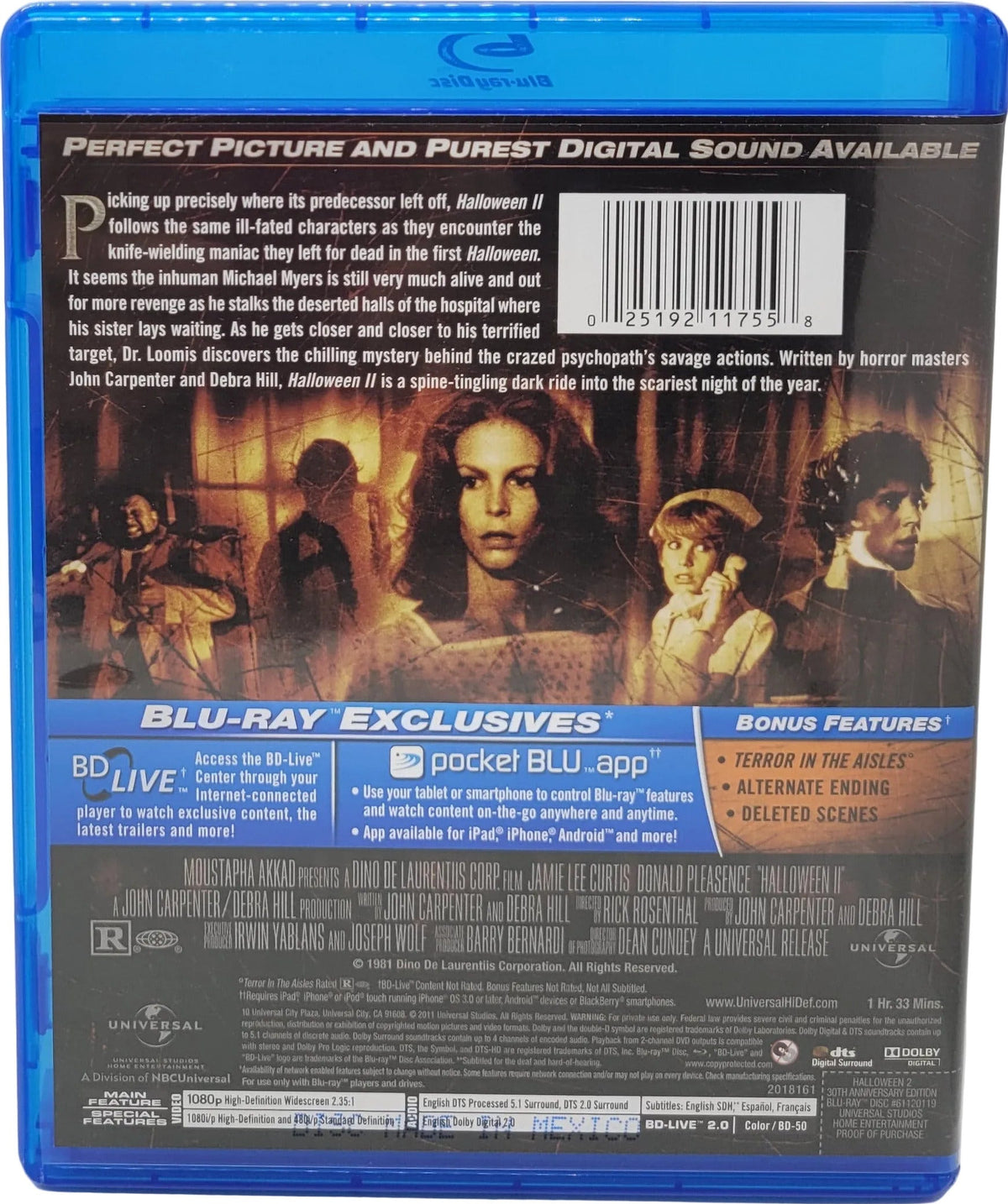 Halloween II 30Th Anniversary Edition Blu-ray