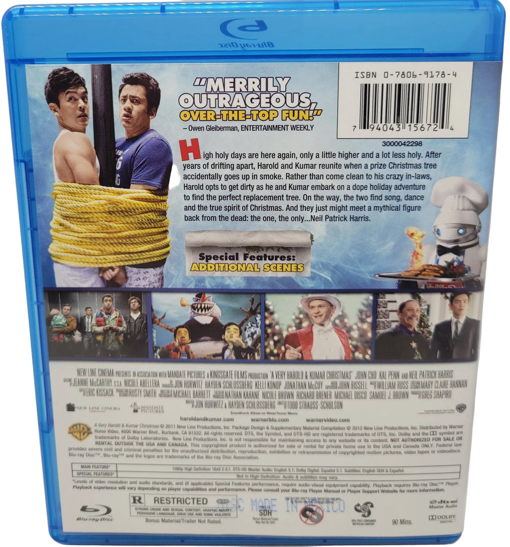 A Very Harold & Kumar Chrismas Blu-ray