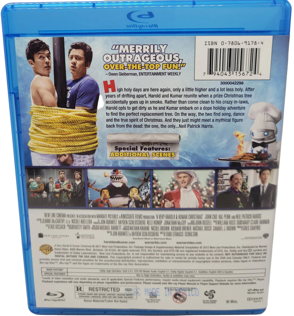 A Very Harold & Kumar Chrismas Blu-ray