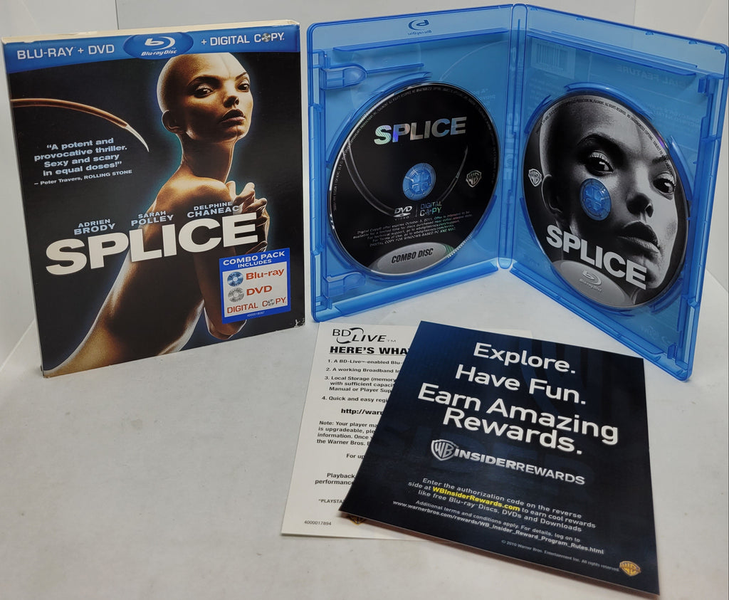 Splice Blu-ray