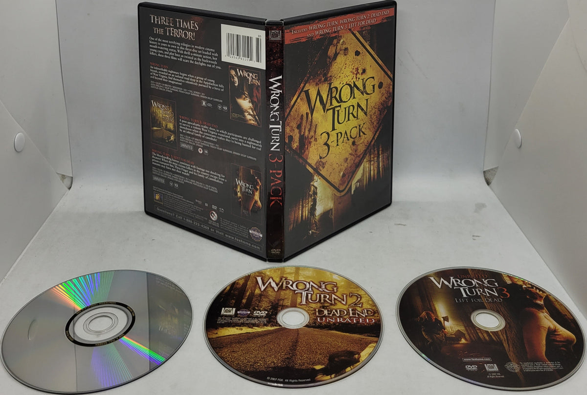 Wrong Turn 3-Pack DVD