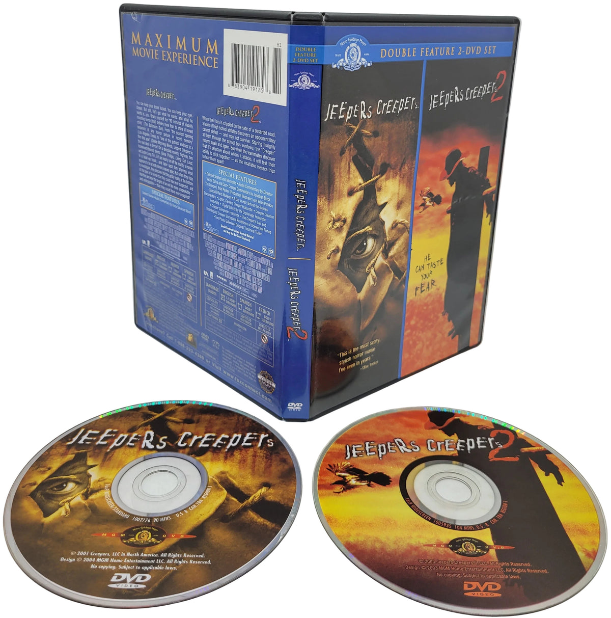 Jeepers Creepers & Jeepers Creepers 2 DVD