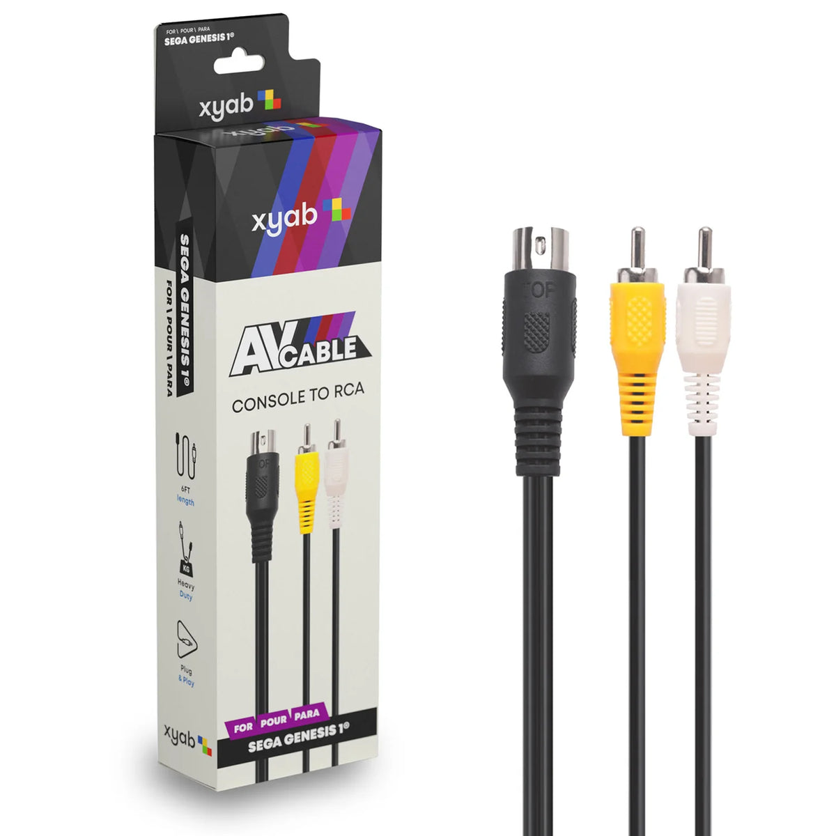 Sega Genesis AV Cables
