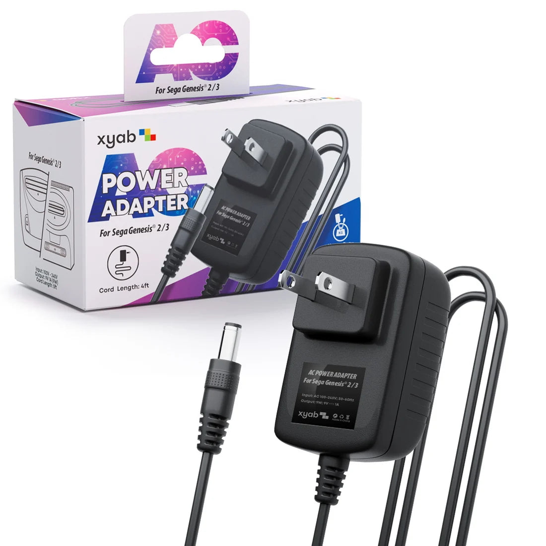 Sega Genesis 2 / 3 Power Adapter