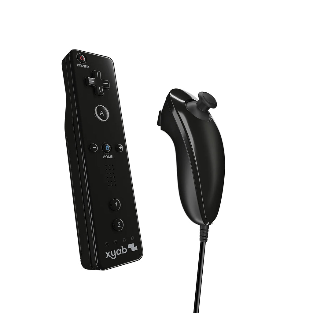 Wii Controller / Nunchuk Bundle (Black)