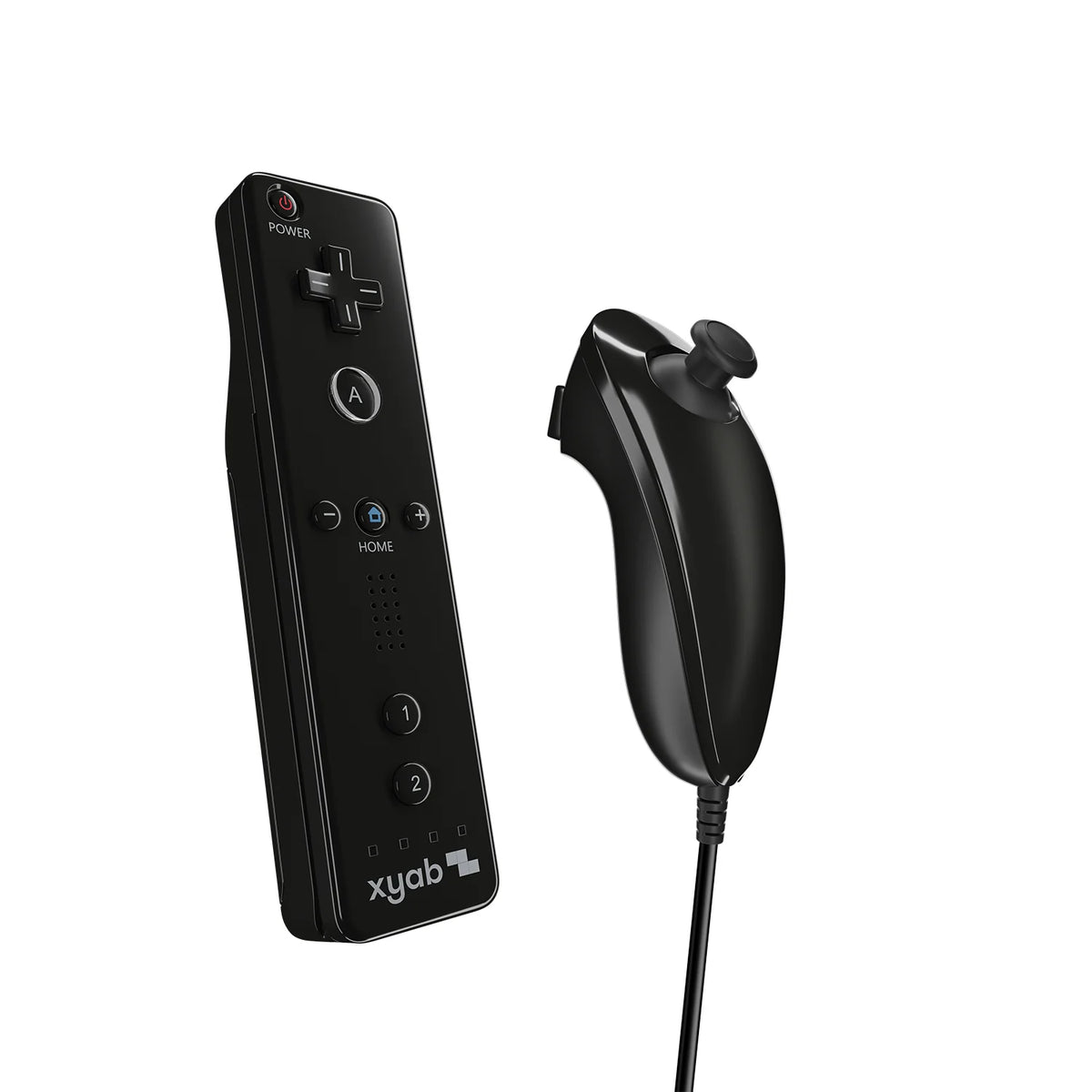 Wii Controller / Nunchuk Bundle (Black)