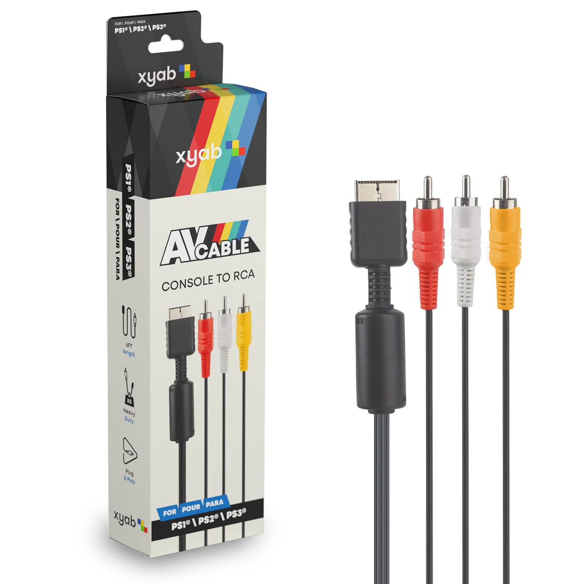 Playstation 2 ( PS2 ) AV Cables