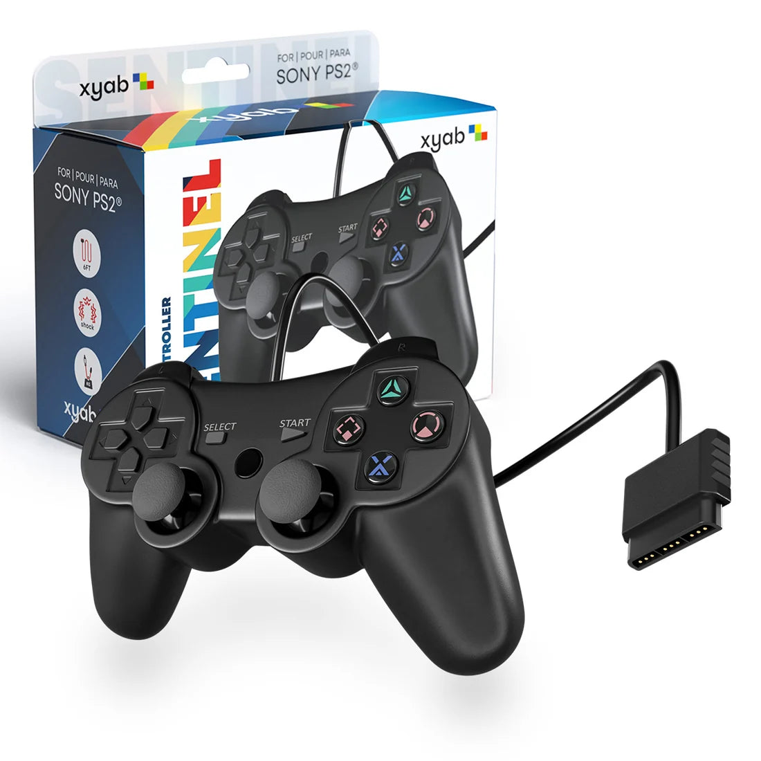 Playstation 2 Controller Black