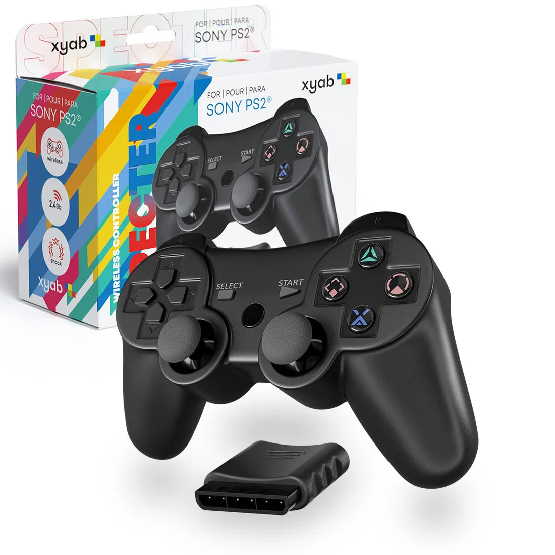 Playstation 2 Wireless Controller Black