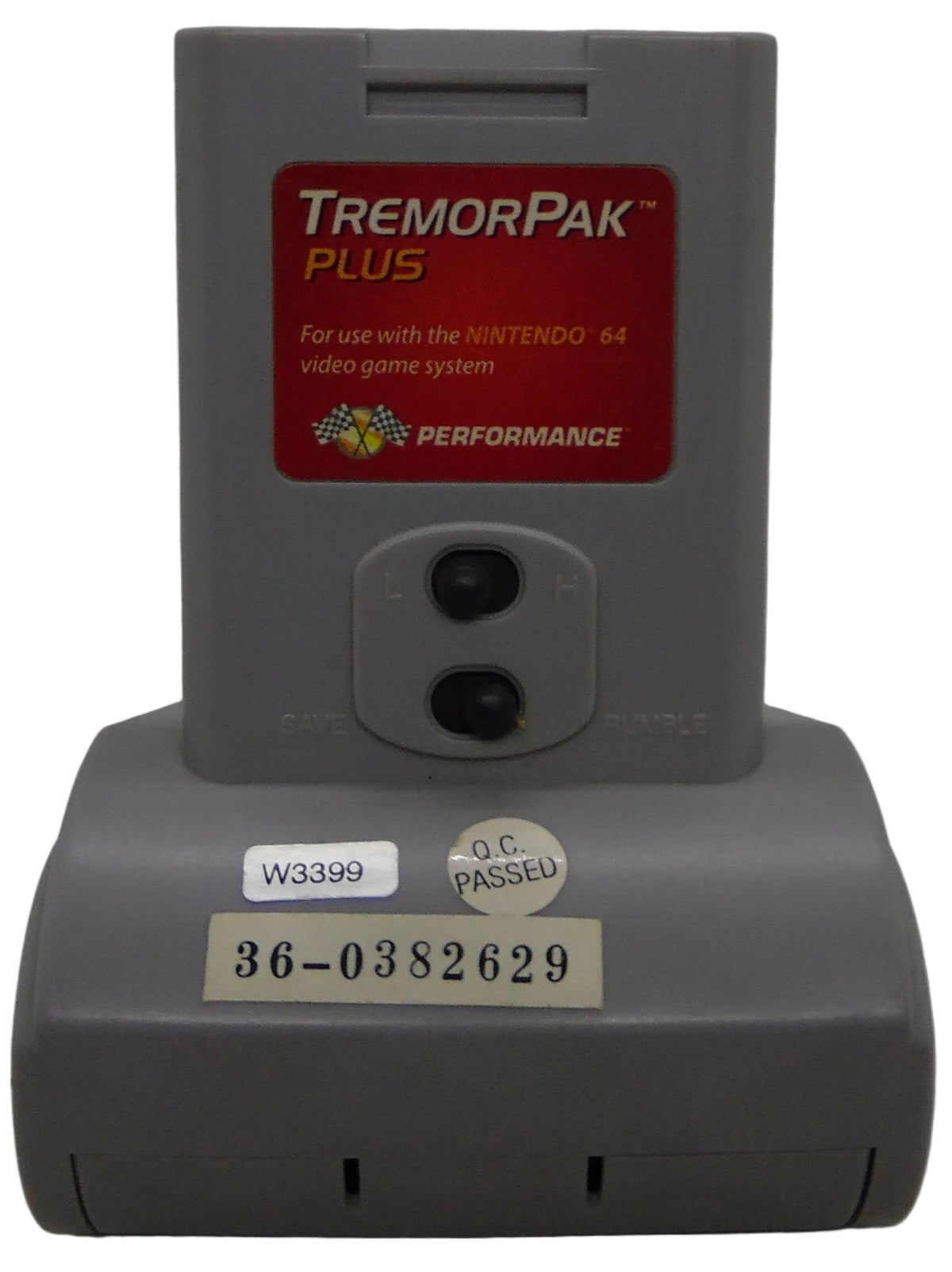 Tremor Pak Plus For Nintendo 64