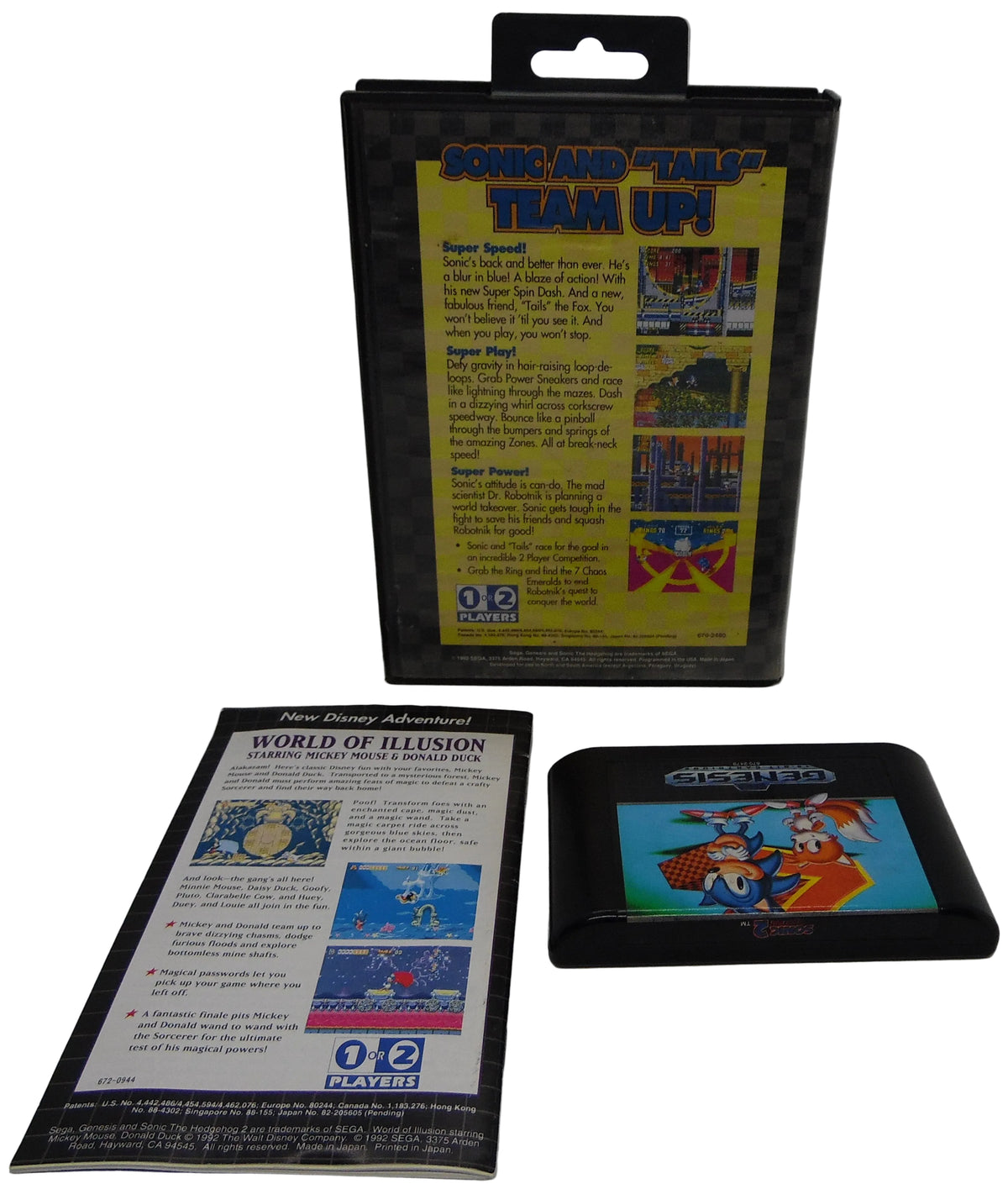 Sonic The Hedgehog 2 Sega Genesis
