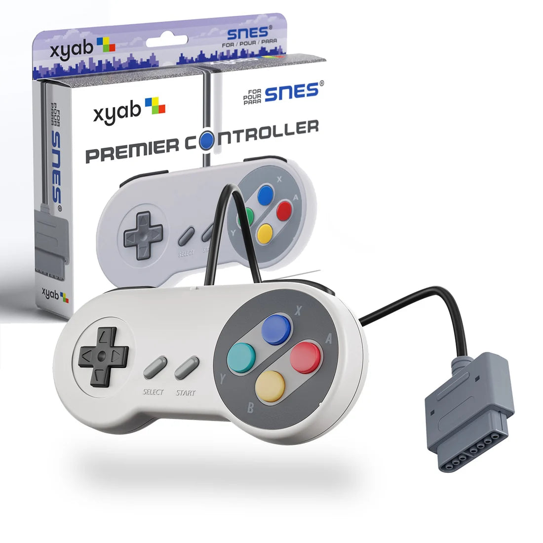 Super Nintendo Entertainment System ( SNES ) Controller Grey