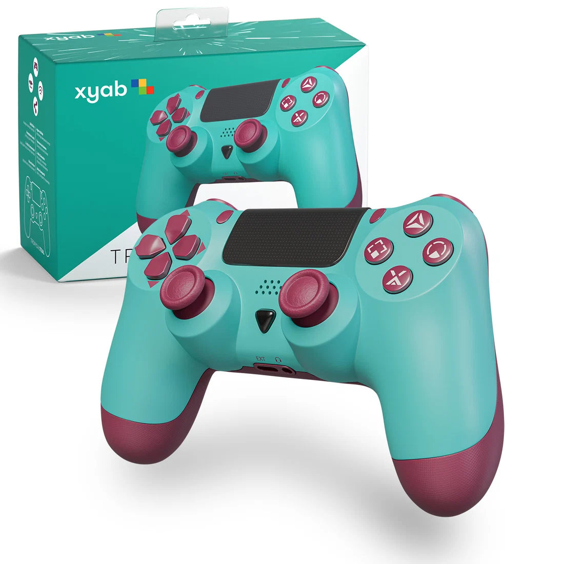 PS4 Compatible Wireless Controller Tropical Teal