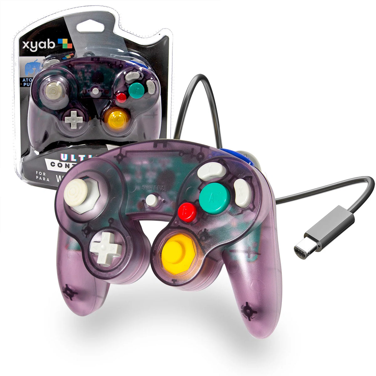 Gamecube Wired Controller Atomic Purple