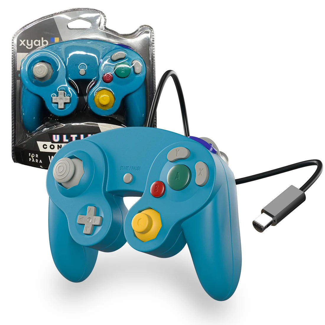 Gamecube Wired Controller Blue