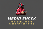 Media Shack Logo - Dark Grey Background