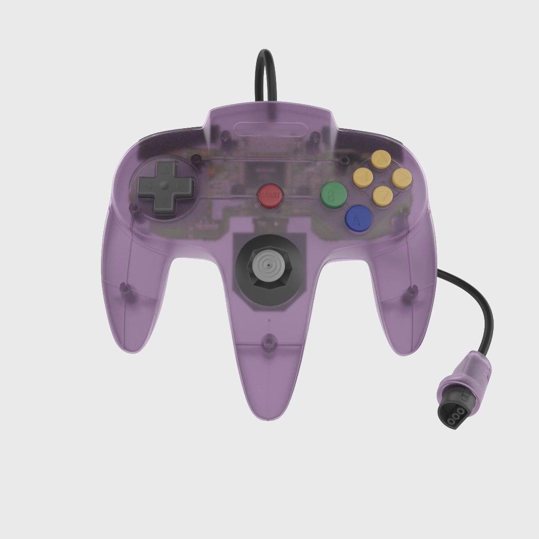 Proto64 N64 Controller Atomic Purple