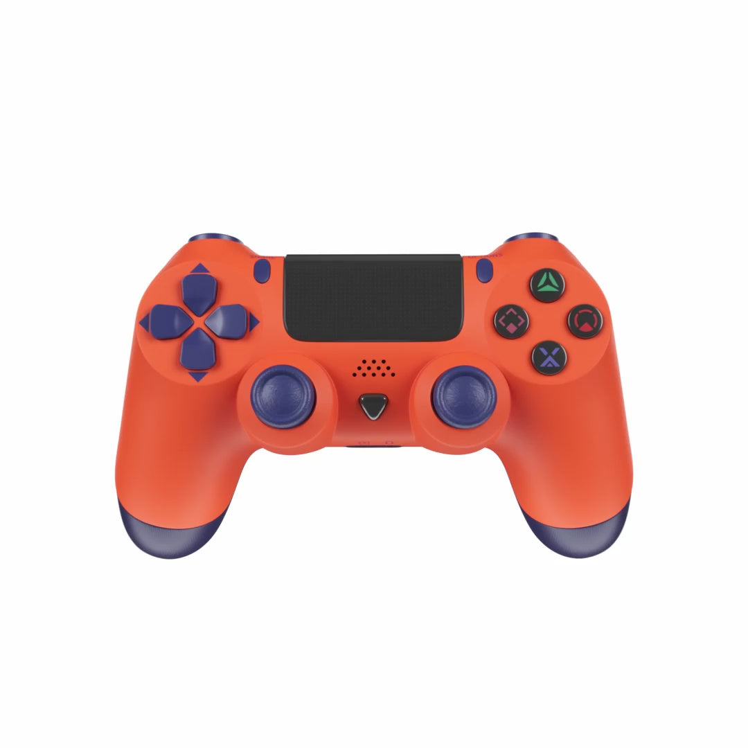 PS4 Compatible Wireless Controller Orange