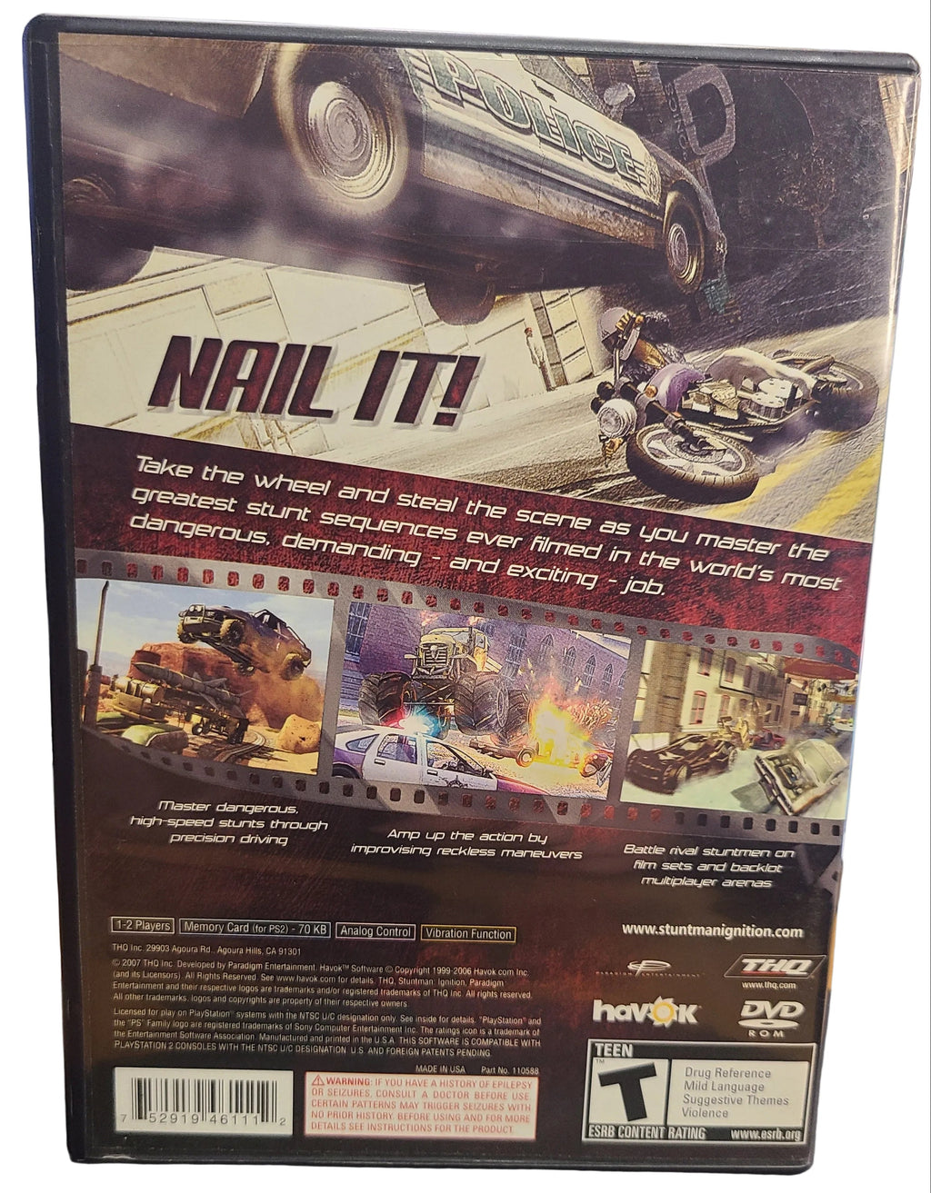 Stuntman Ignition Ps2