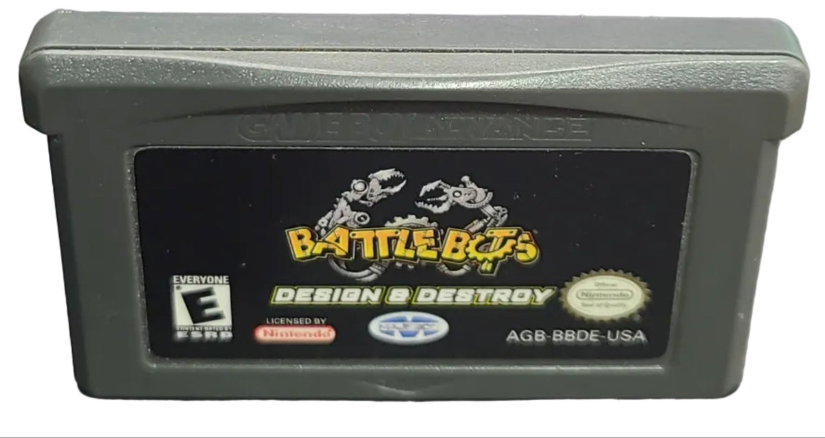 Battle Bots Design & Destroy GBA