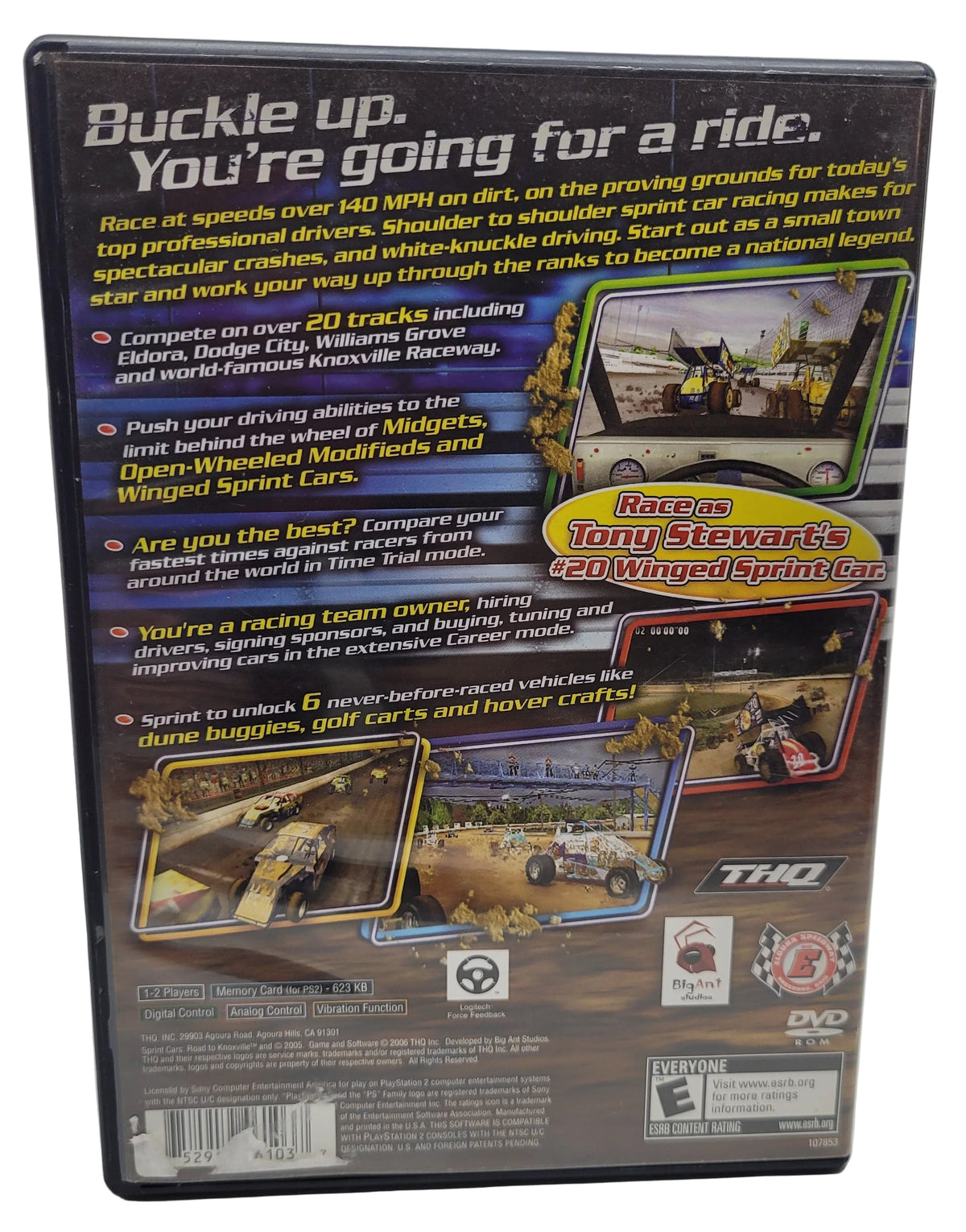 Sprint Cars Road To Knoxville PS2