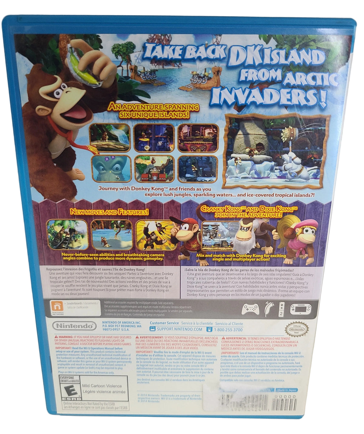 Donkey Kong Country Tropical Freeze Wii U