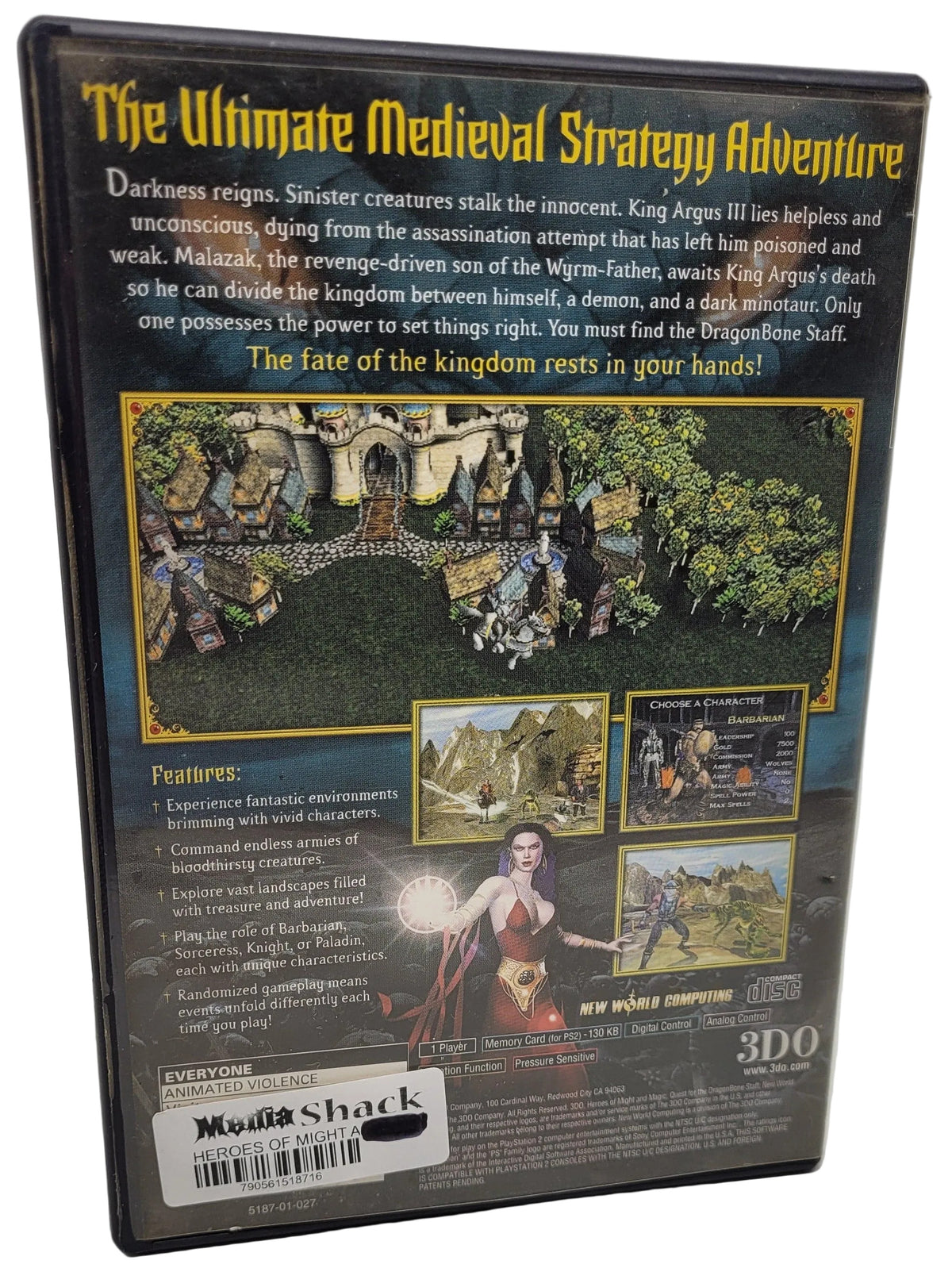 Heroes Of Might And Magic PS2