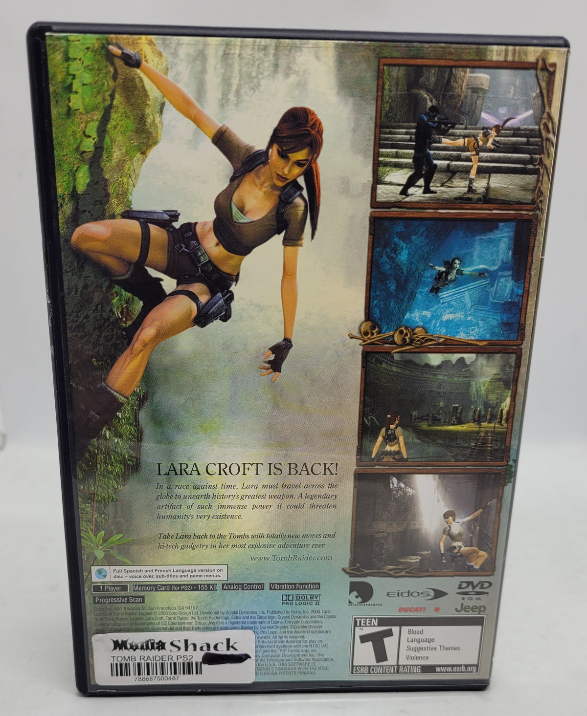Lara Croft Tom Raider Legend PS2